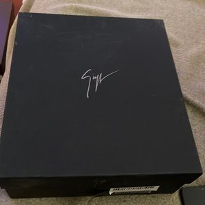 Blue snake skin Giuseppe Zanotti slingback